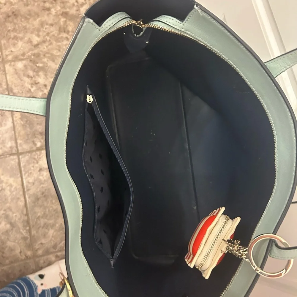 Kate Spade Light Green Tote Bag - Picture 3 of 4